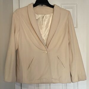 A 1950s Vintage satin lined Jacket.  Amazing and beautiful,this is a KASHMIRACLE